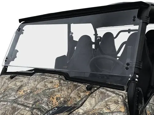 Yamaha Wolverine X-2 / X-4 Tilting Scratch Resistant Windshield | Spike Powersports 1