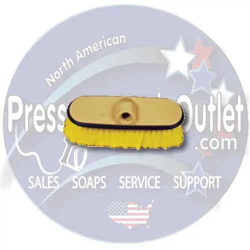 Yellow 10" Wash Brush (6276) 1