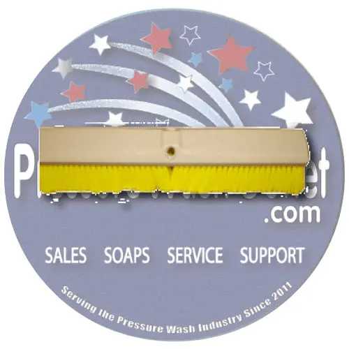 Yellow 24" Wash Brush (6286) 1