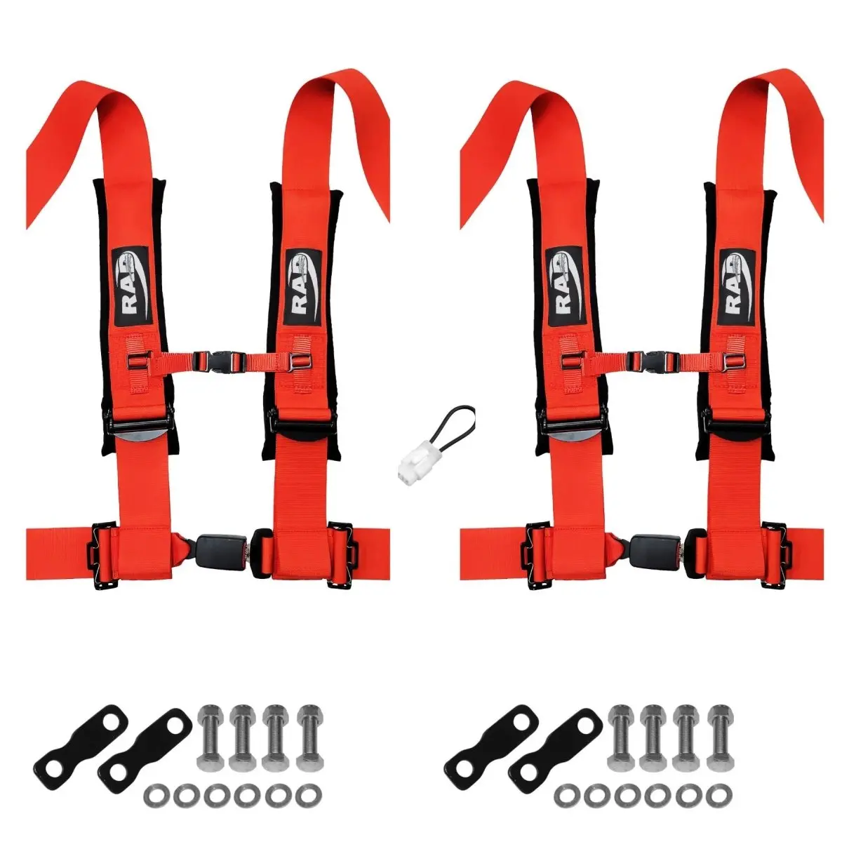 Yxz 1000R 4 Point Harness 3" Set With 2 Harnesses And Lap Mounts 3
