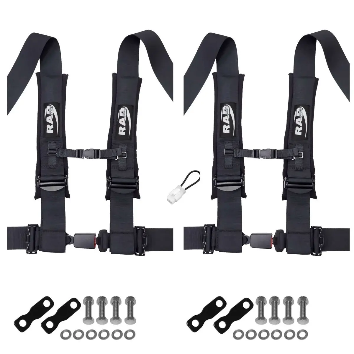Yxz 1000R 4 Point Harness 3" Set With 2 Harnesses And Lap Mounts 4