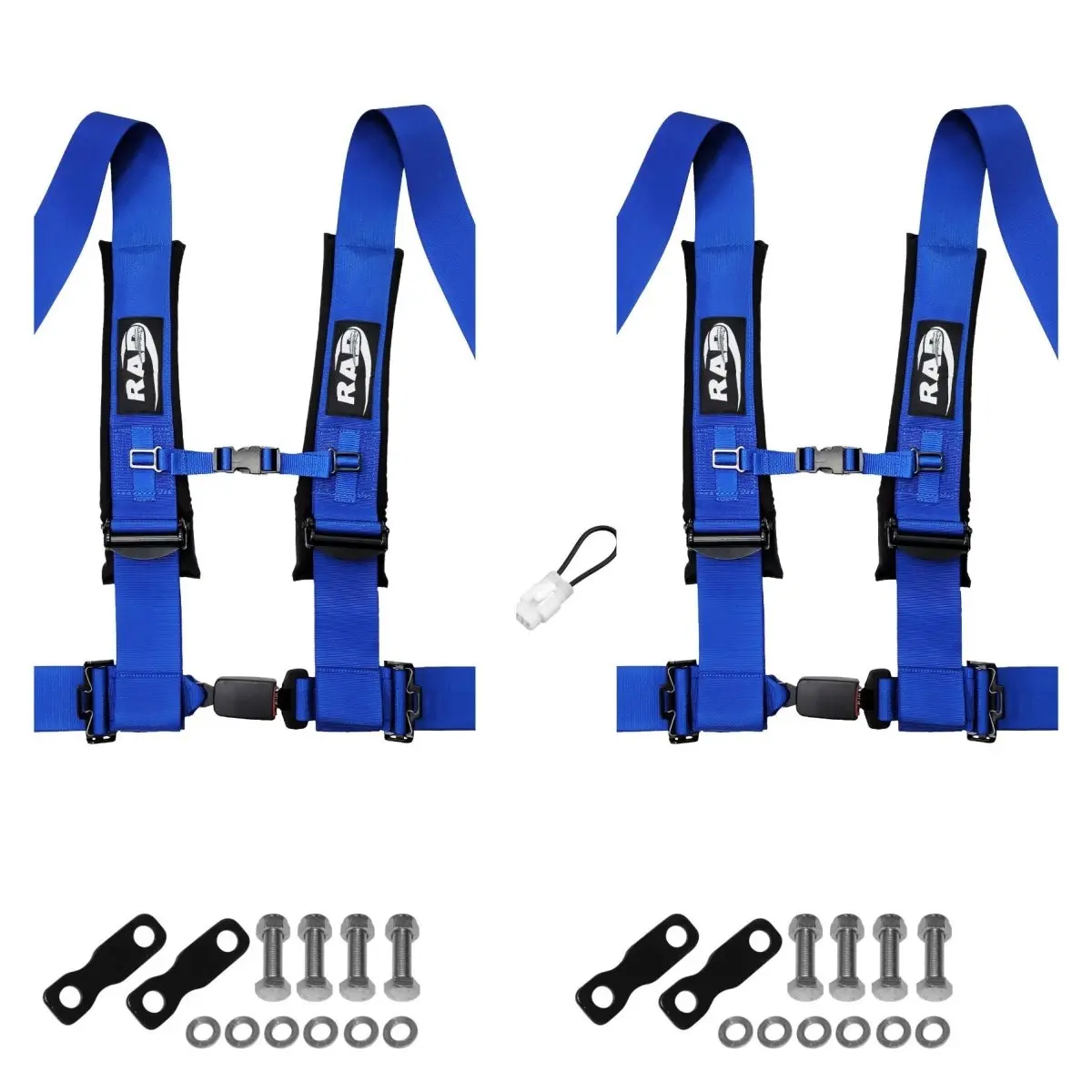Yxz 1000R 4 Point Harness 3" Set With 2 Harnesses And Lap Mounts 3