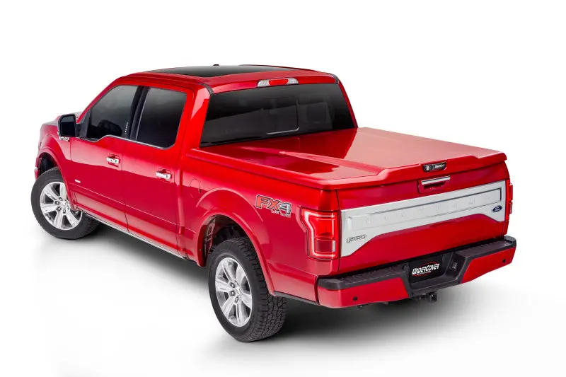 Undercover Elite Lx Hard Tonneau Cover For 2009–2014 Ford F-150 (5.5-Foot Bed) – Sterling Gray Finish 1