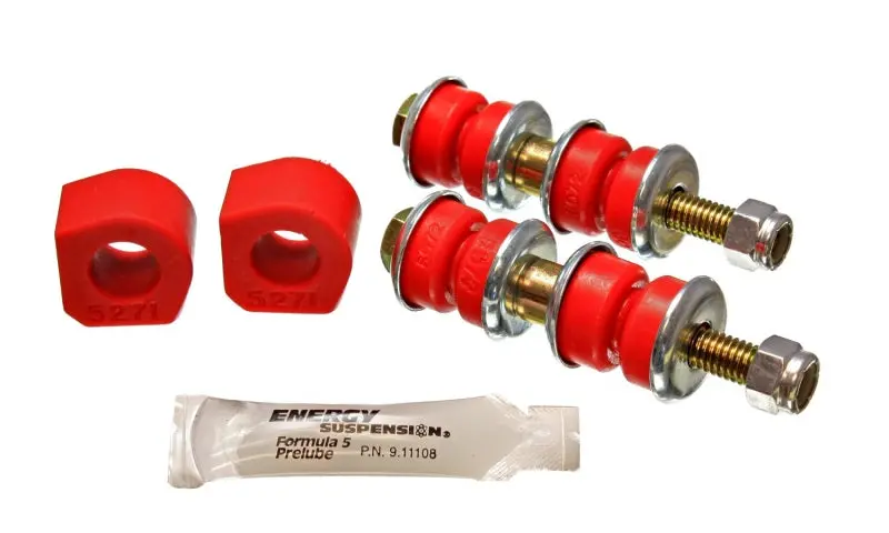 Energy Suspension 84-87 Honda Civic/Crx Red 16Mm Front Sway Bar Bushings (Sway Bar Link Bushings And 1