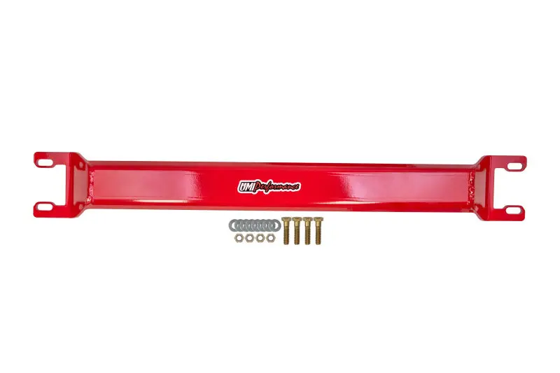Umi Rear Shock Tower Brace For 1964–1972 Gm A-Body Vehicles – Red Finish 1