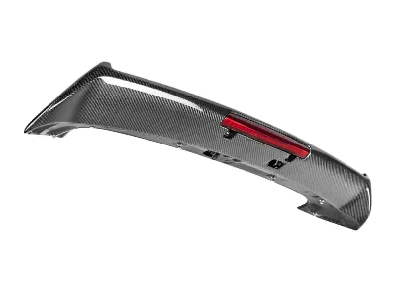 Seibon Sti-Style Carbon Fiber Rear Spoiler For 2008–2011 Subaru Wrx/Sti Hatchback – Includes Integrated Led Brake Light 1