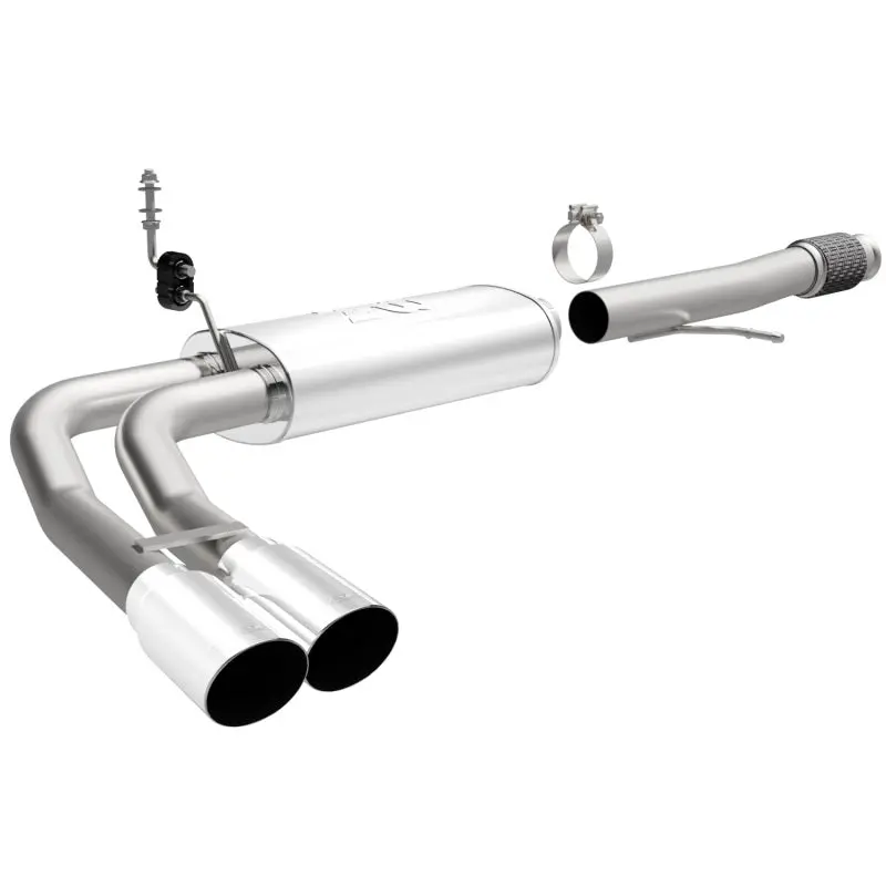 Magnaflow Cat-Back Exhaust System For 2014 Chevrolet Silverado 5.3L V8 – Dual Exit, Same-Side, Stainless Steel 1