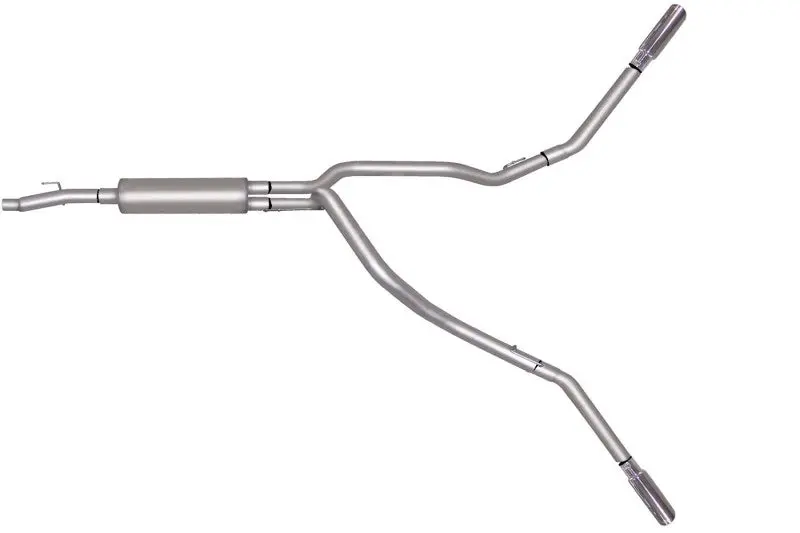 Gibson Aluminized Dual Cat-Back Exhaust System For 2004–2008 Ford F-150 Stx With 4.6L Engine 1