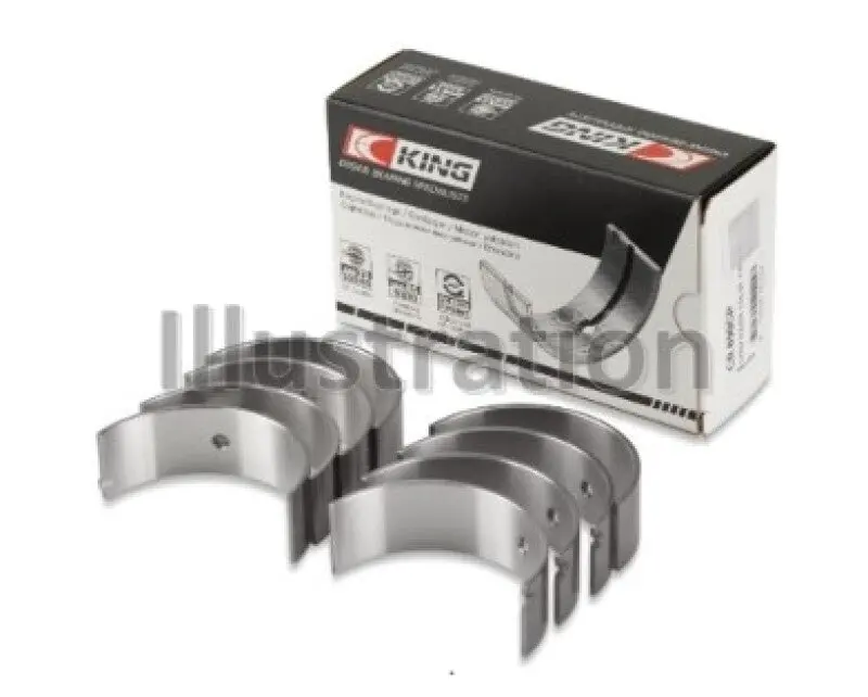 King Engine Bearings Toyota 3E Connecting Rod Bearing Set – Oversize +0.75Mm 1