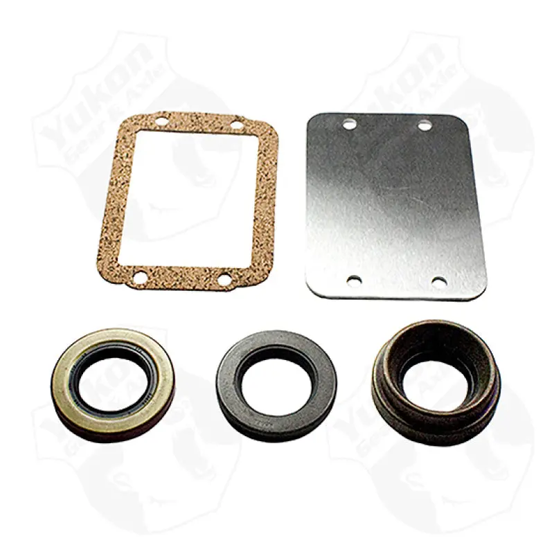 Yukon Gear Dana 30 Disconnection Block-Off Kit – Includes Seals And Mounting Plate For 30-Spline Axles 1
