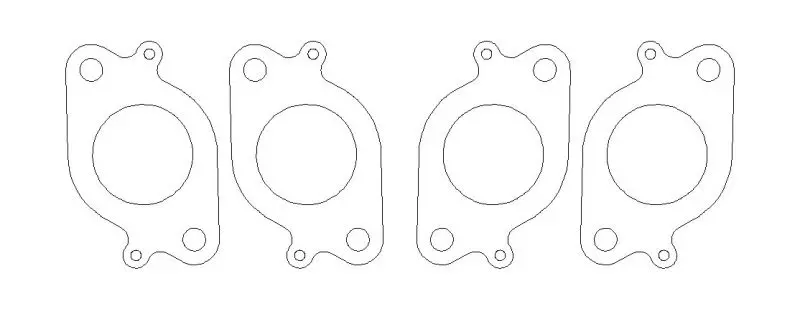 Cometic Mls Exhaust Head Gasket Set – .030" Thick, 1.525" Round Port For Vw 1.8L 16V (1985–1996) 1