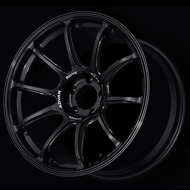 Advan Rz-F2 Forged Racing Wheel – 18X10", +40Mm Offset, 5X114.3, Titanium Black Finish 1