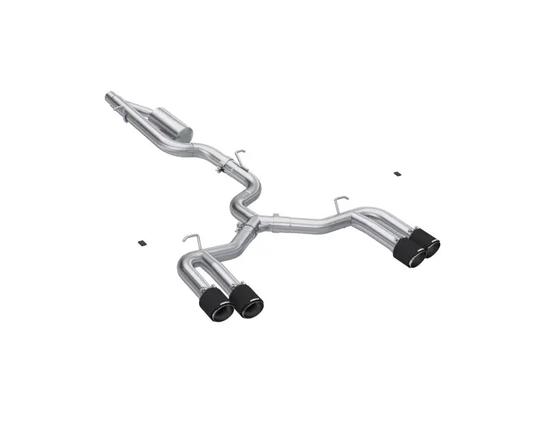 Mbrp Armor Pro Cat-Back Exhaust System For 2022–2024 Audi S3 – 3-Inch T304 Stainless Steel With Quad Tips & Carbon Fiber Accents 1