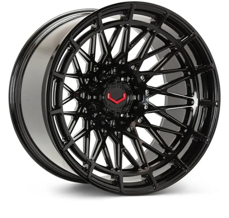 Vossen Lcx-03 Gloss Black Wheel – 22×10 Inches, 8×180 Bolt Pattern, Et18 Offset, Super-Deep Profile 1
