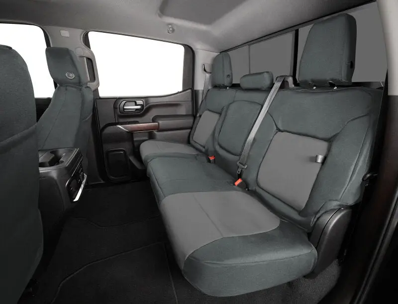 Covercraft Endura Precisionfit Front Row Seat Covers For 2020–2024 Ford Explorer – Charcoal/Silver 1