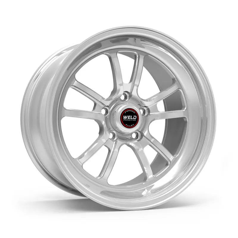 Weld S70 Rt-S 17X4.5In / 5X120.65 Bp / 2.2In. Bs - Polished Center - Polished Shell Wheel 1
