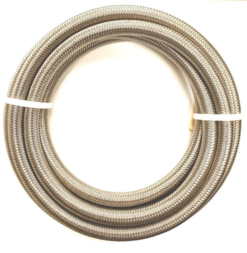 Fragola 3000 Series Stainless Steel -10An Race Hose – 3 Feet, High-Pressure Rated 1