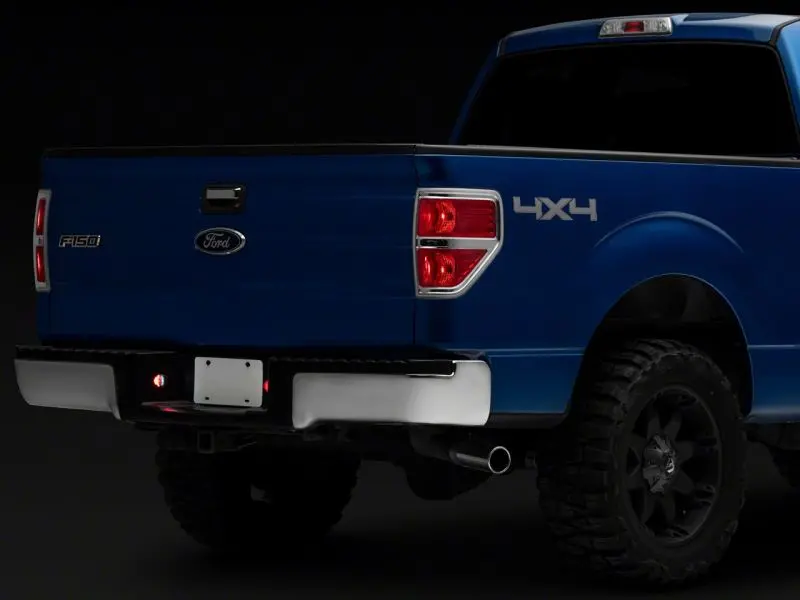 Raxiom Axial Series Led License Plate Lights For 2010–2014 Ford F-150 – Red & White Illumination 2