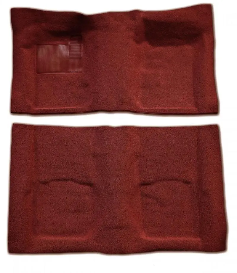 Lund Pro-Line Replacement Floor Carpet – Full Coverage For 1999–2007 Chevy Silverado 1500 Extended Cab, Dark Red (Single Piece) 1