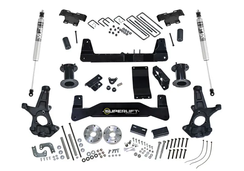 Superlift 6.5-Inch Lift System For 2007–2013 Chevrolet Silverado 1500 4Wd – Includes Fox 2.0 Performance Shocks 1