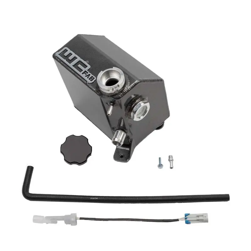 Wehrli Oem-Placement Coolant Expansion Tank Kit — Bengal Blue, For 2017–2019 Chevrolet 6.6L L5P Duramax 1
