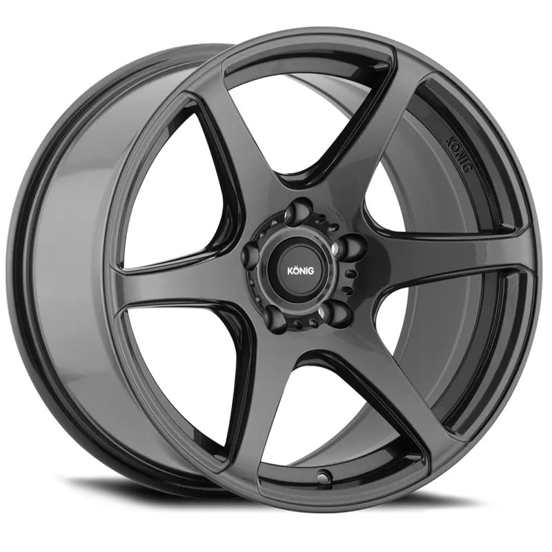 Konig Tandem Forged Alloy Wheel – 17X9.5", 5X114.3Mm Bolt Pattern, +15Mm Offset, Gloss Graphite Finish 1