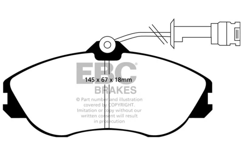 Ebc Brakes Greenstuff 2000 Series Sport Pads 1
