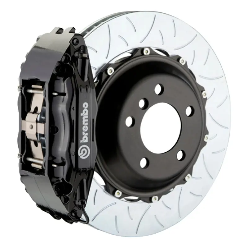 Brembo 06-12 325I Excl Xdrive Fr Gt Bbk 4Pis Cast 2Pc 355X32 2Pc Rotor Slotted Type3-Black 1