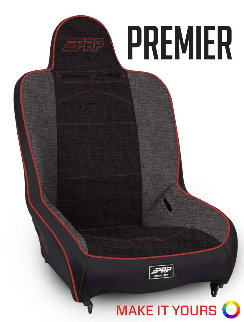Prp Premier High Back 4 In. Xt Suspension Seat - Extra Wide 1