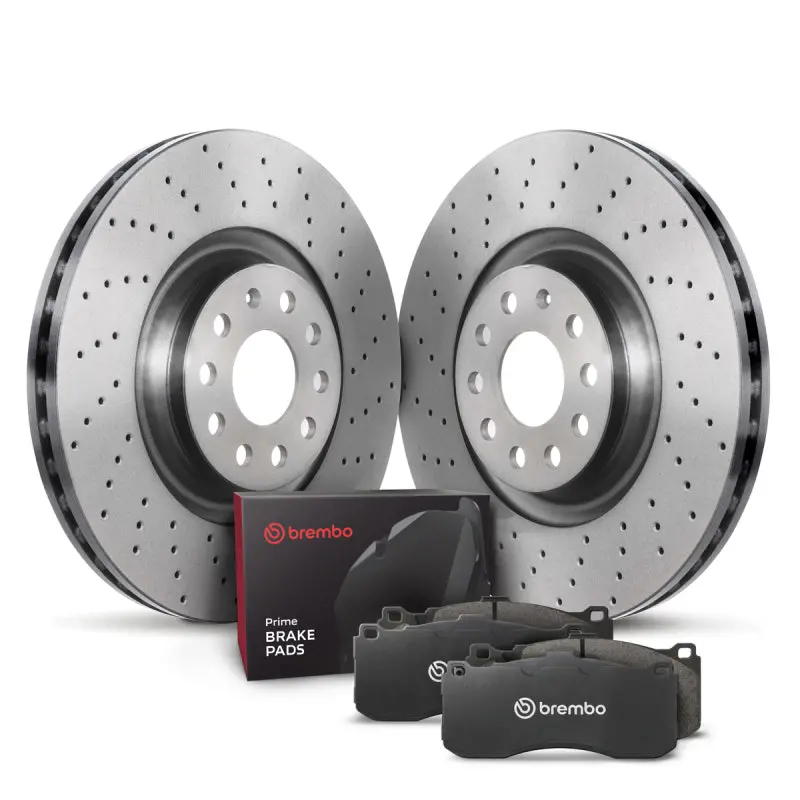 Brembo Oe Front Brake Kit For 2015–2020 Audi A3/S3, Golf R (2015–2019), Gti (2015–2021), And Jetta (2019–2021) 1