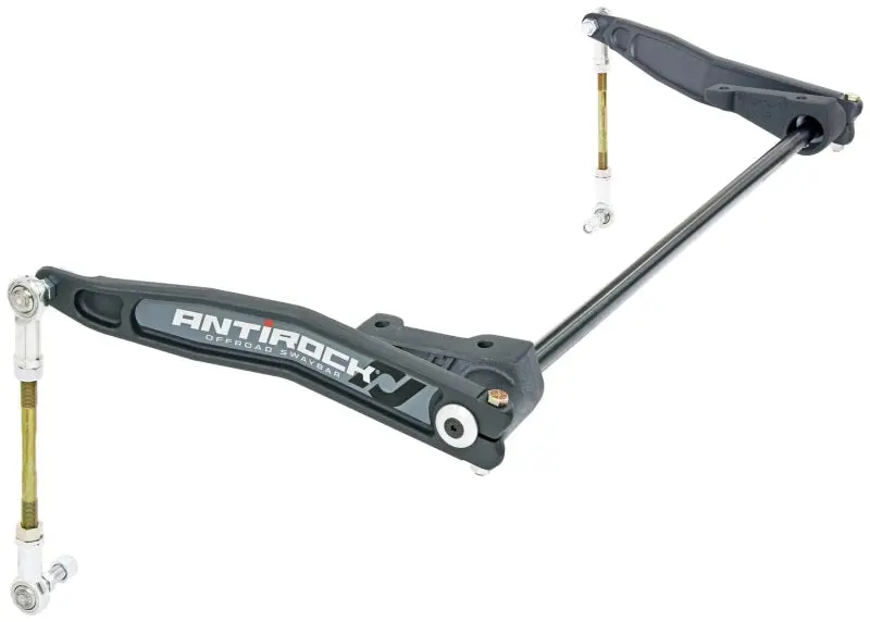 Rockjock Jk Antirock Front Sway Bar Kit – Forged Arms & Brackets, 1" Heavy-Duty Solid Bar 1