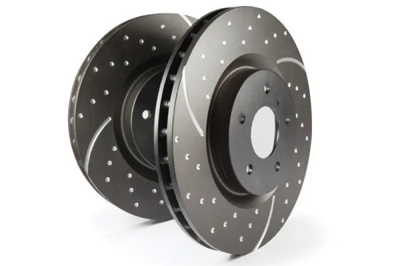 Ebc Gd Series Rear Brake Rotors For 1994–1996 Nissan 240Sx (2.4L, Abs, 5-Lug) 1