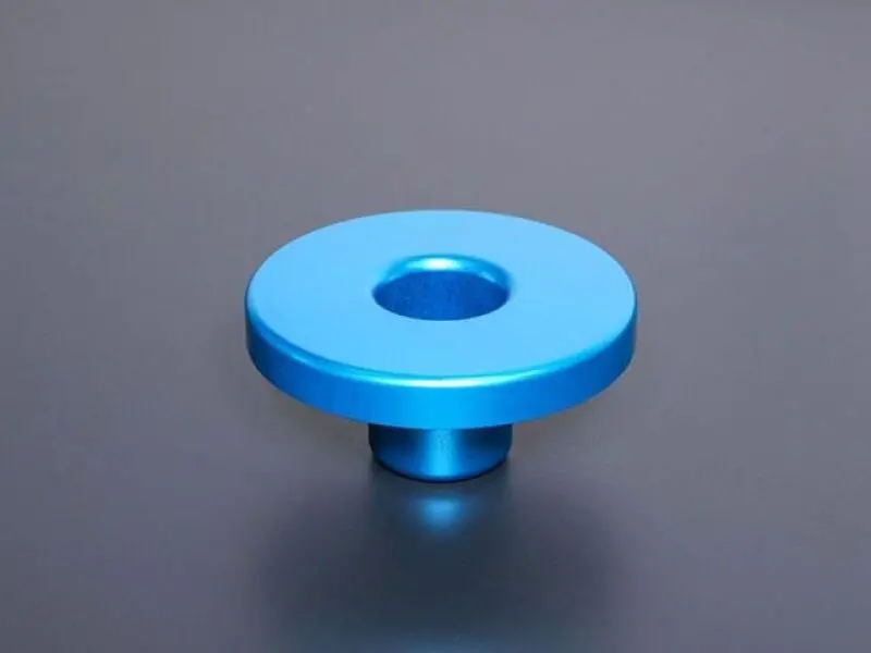 Cusco Rigid Rear Differential Mount Collar – Blue Anodized, Designed For 2021+ Toyota Gr Yaris Awd (1.6L) 1