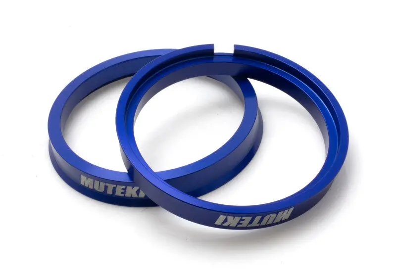 Wheel Mate Muteki Hub Centric Rings – 65Mm To 56Mm, Two-Piece Blue Set 1