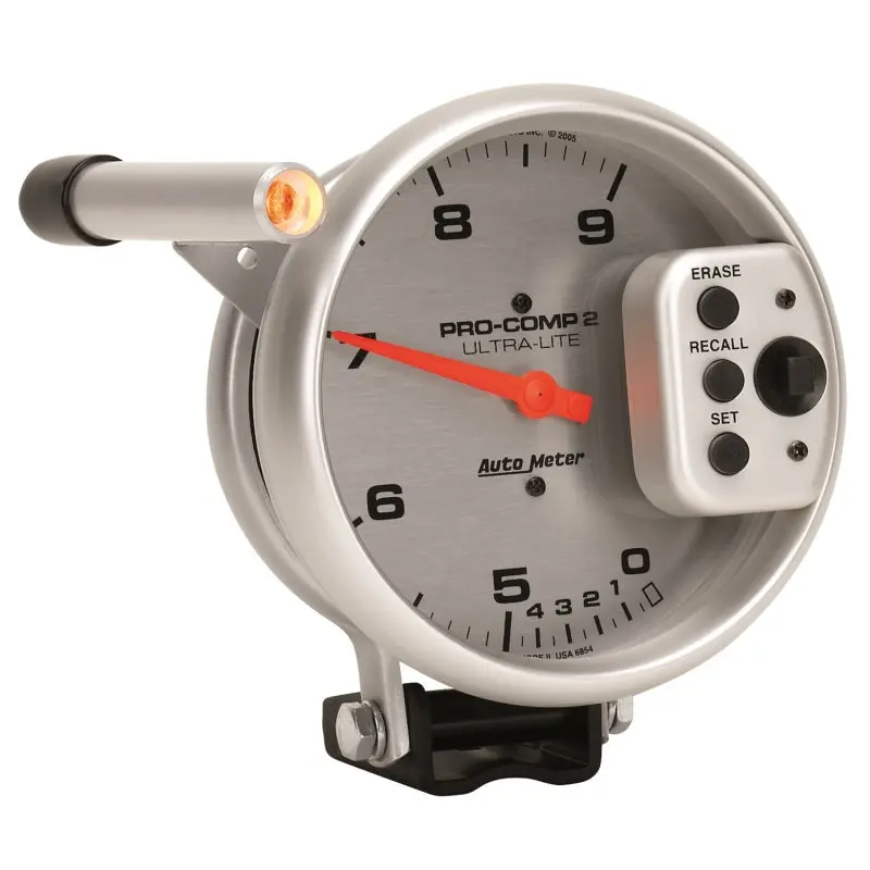 Autometer Ultra-Lite 5" Tachometer – 9000 Rpm Dual-Range, Shift Light & Memory Function 2