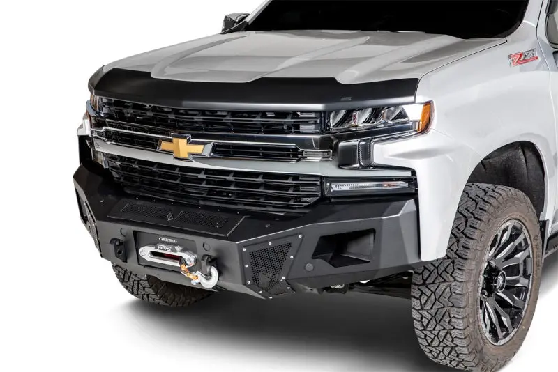 Husky Liners Aeroskin Low-Profile Front End Cover For 2015–2019 Chevy Silverado 2500/3500 – Matte Black 1