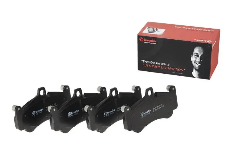 Brembo Premium Rear Brake Pads For 2011–2019 Bmw Z4 – Low-Metallic Oe-Compatible Compound 1