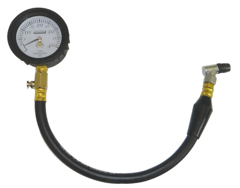 Moroso Tire Pressure Gauge 0-40Psi - Garage Series 1