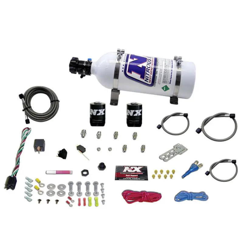 Nitrous Express Gm Efi Race Nitrous Kit – Single-Nozzle, 100–250Hp Range, Includes 5Lb Bottle 1