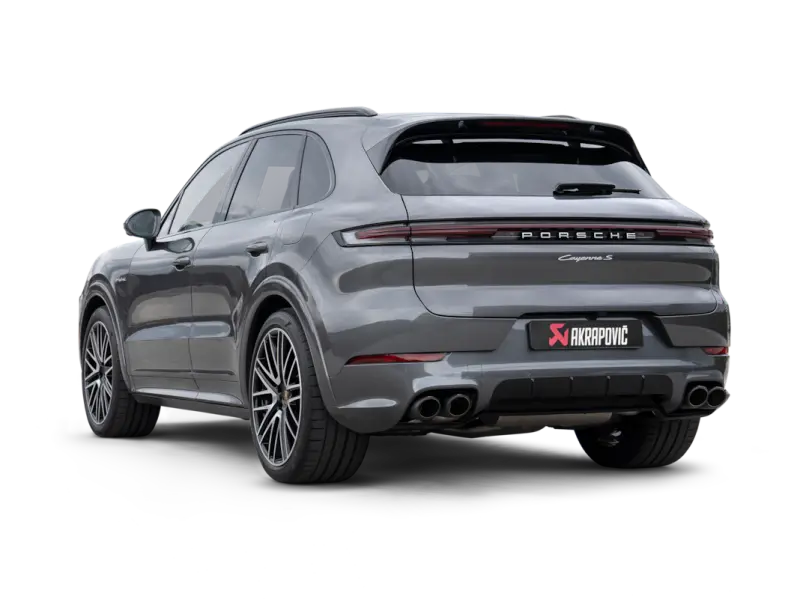 Akrapovič Evolution Line Exhaust System — Titanium, For 2024+ Porsche Cayenne, E-Hybrid & Coupe (536.2) 1