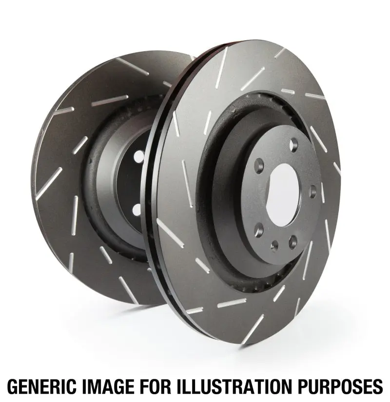 Ebc Slotted Rear Brake Rotors For 1993–1997 Volvo 850 2.3L Turbo 2