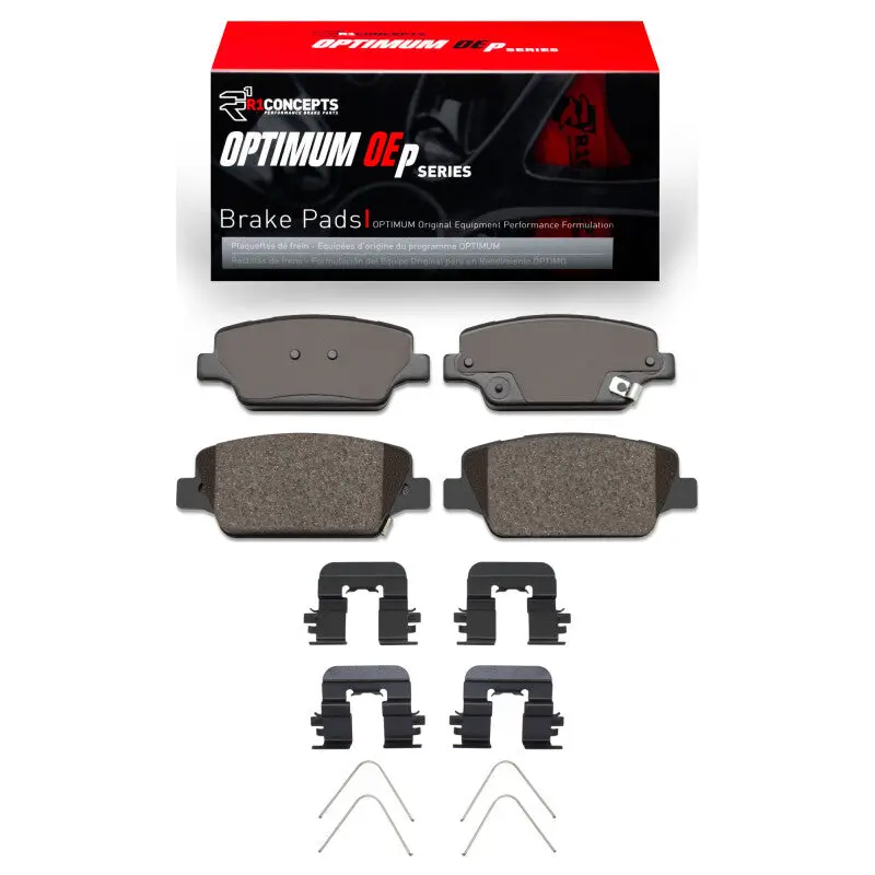 R1 17-19 Kia Cadenza Rear Optimum Oe Pads & Hardware Kit 1