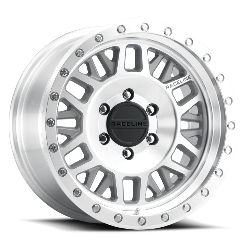 Raceline Ryno Machined Aluminum Wheel – 17X9", 6X139.7Mm, -12Mm Offset, 106.1Mm Center Bore 1