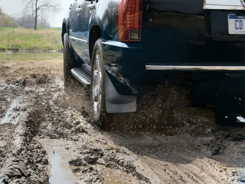 Weathertech No-Drill Mudflaps For 2018+ Ford Expedition Max — Black, Easy Install 1