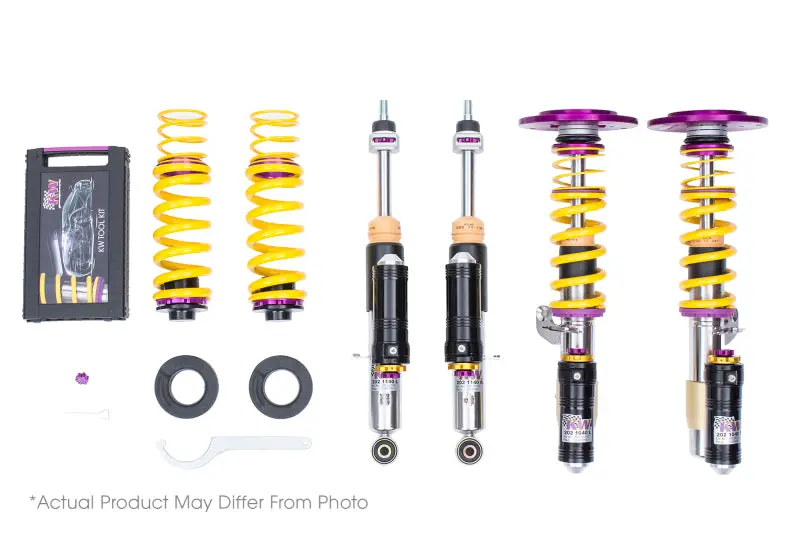 Kw V4 Coilover Suspension Kit For 2012–2016 Porsche Cayman 981 Gt4 1