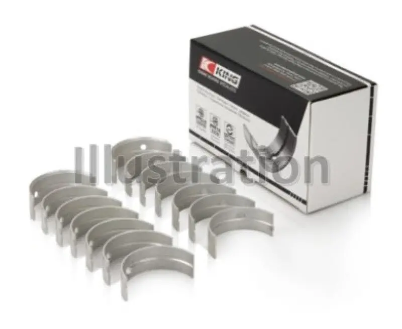 King Engine Bearings Main Bearing Set For Toyota 1Fz-Fe — Oversize +0.25Mm 1