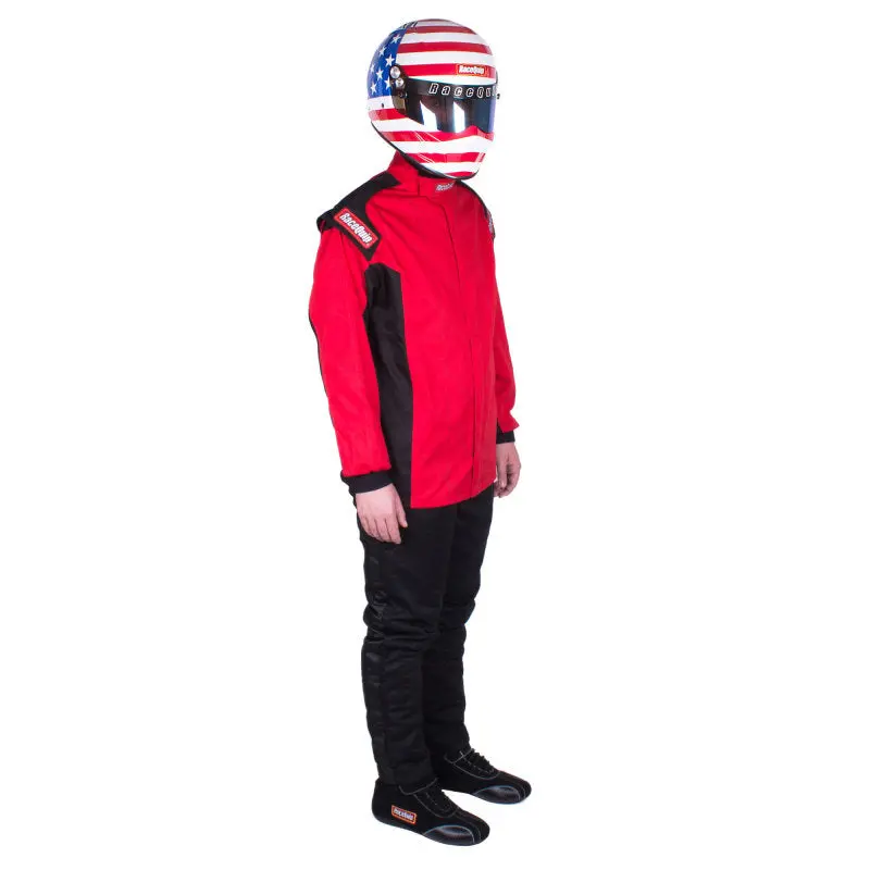 Racequip Chevron-1 Fire-Rated Racing Jacket In Red – Size 3Xl 1
