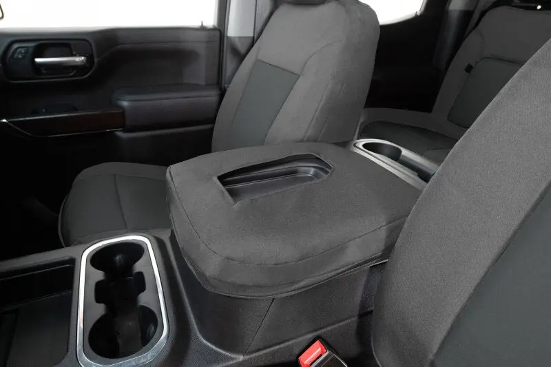 Covercraft Endura Precisionfit Third-Row Seat Covers For 2019–2024 Subaru Ascent – Silver/Charcoal 1