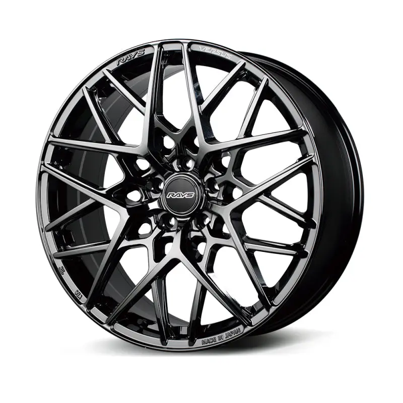 Versus Vv25M Jet Black Alloy Wheels – 19X9.5 Inches, +32 Offset, 5X114.3 Bolt Pattern 1