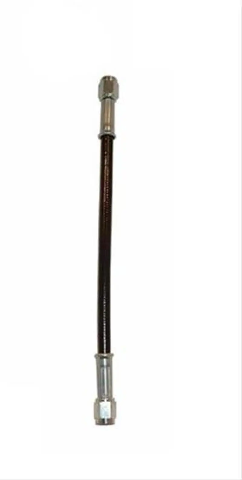 Fragola -4An Ptfe Black Braided Hose Assembly – Straight Fitting, 20-Inch Length 1